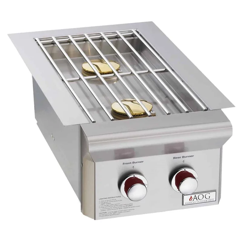 American-Outdoor-Grill-L-Series-Built-In-Double-Side-Burner