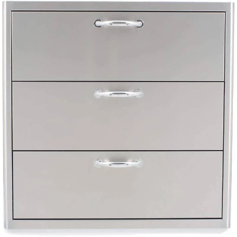 Blaze-30-Inch-Stainless-Steel-Triple-Access-Drawer