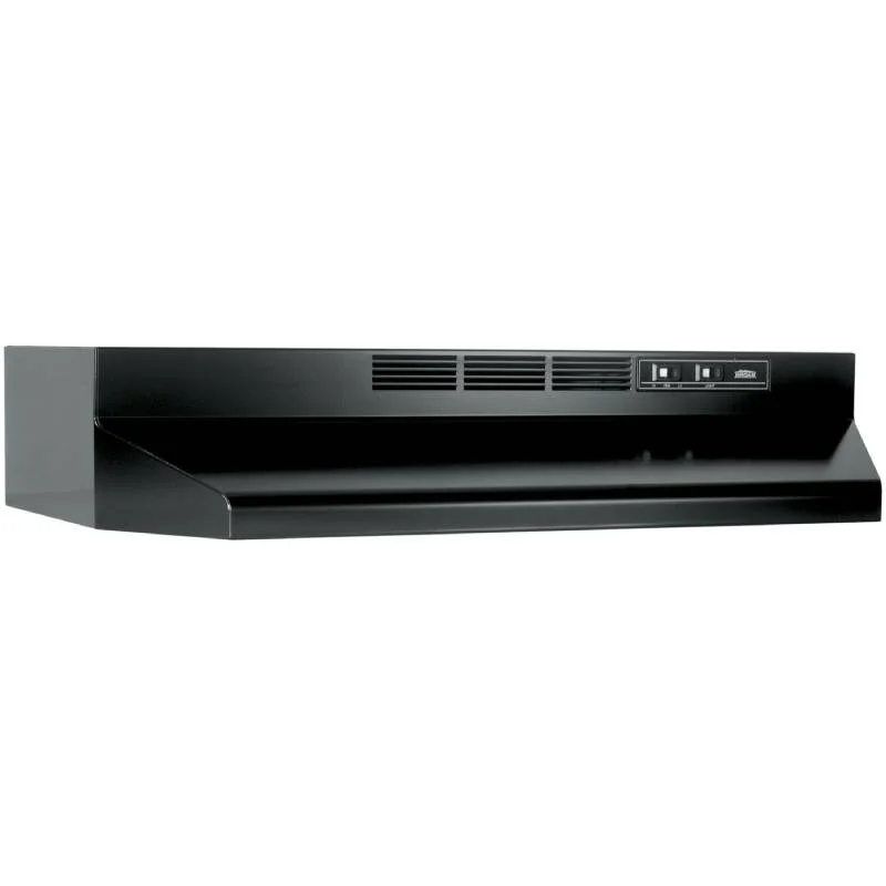 Broan-BUEZ130BL-Black-30_-Ductless-Under-Cabinet-Range-Hood-1