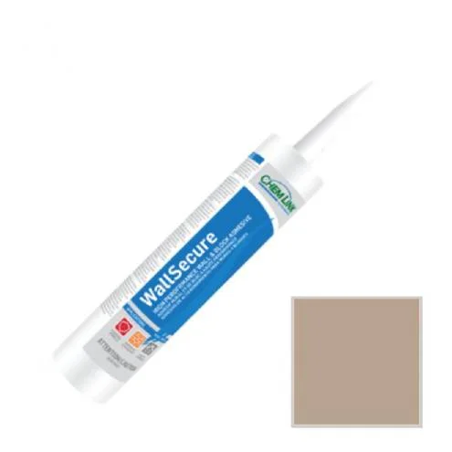 Chemlink-F10052812-12-Case-of-Tan-Wallsecure-Adhesive-28oz-Bottle-1