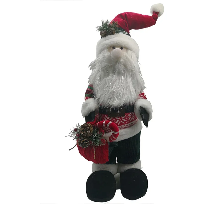 Christmas-Time-2-7ft-Santa-holding-Candycane