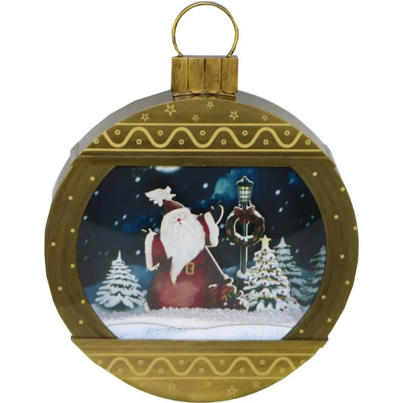 Christmas-Time-23-Christmas-Ornament-with-Santa-Scene-Light-and-Music-1