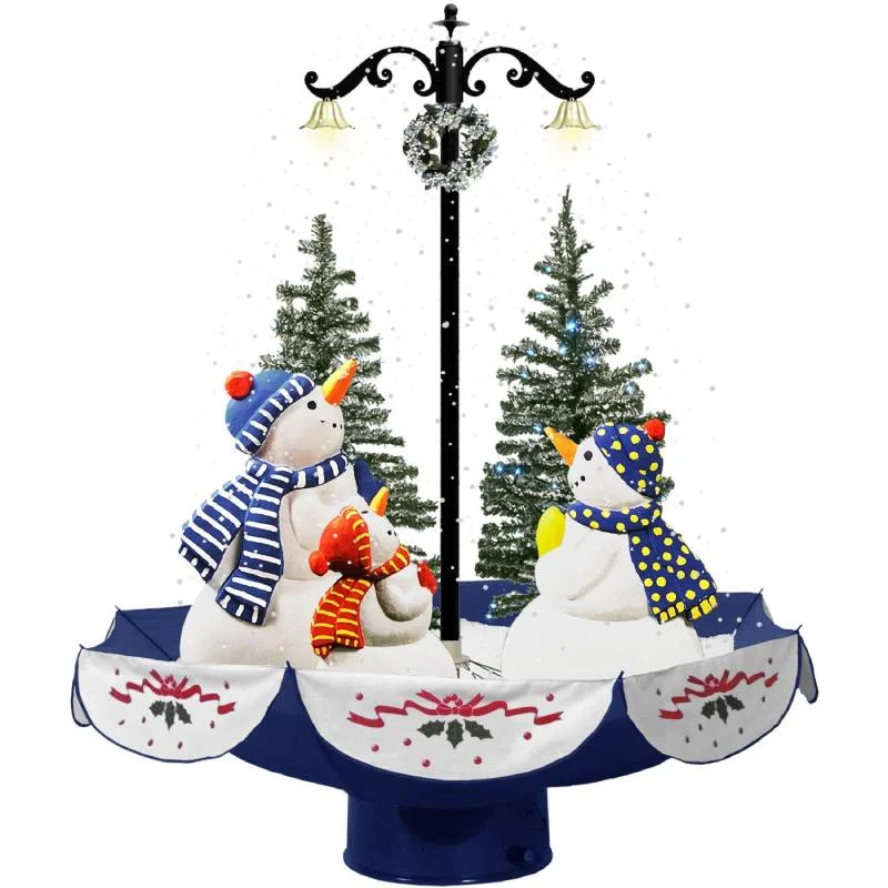 Christmas-Time-29H-Snowy-Tree-with-Snowmen-1