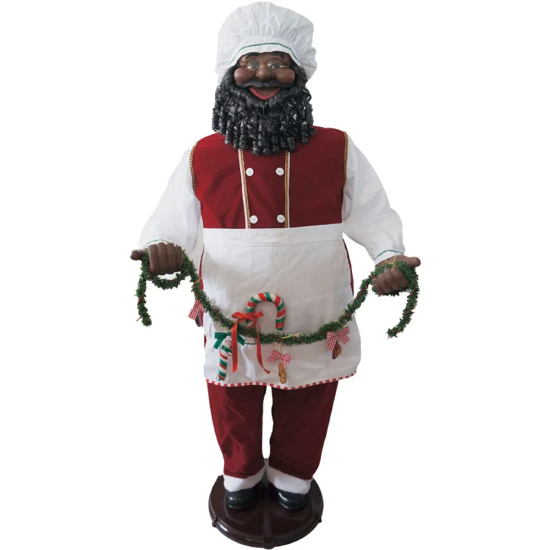 Christmas-Time-58-African-American-Santa-in-Baking-Outfit-1