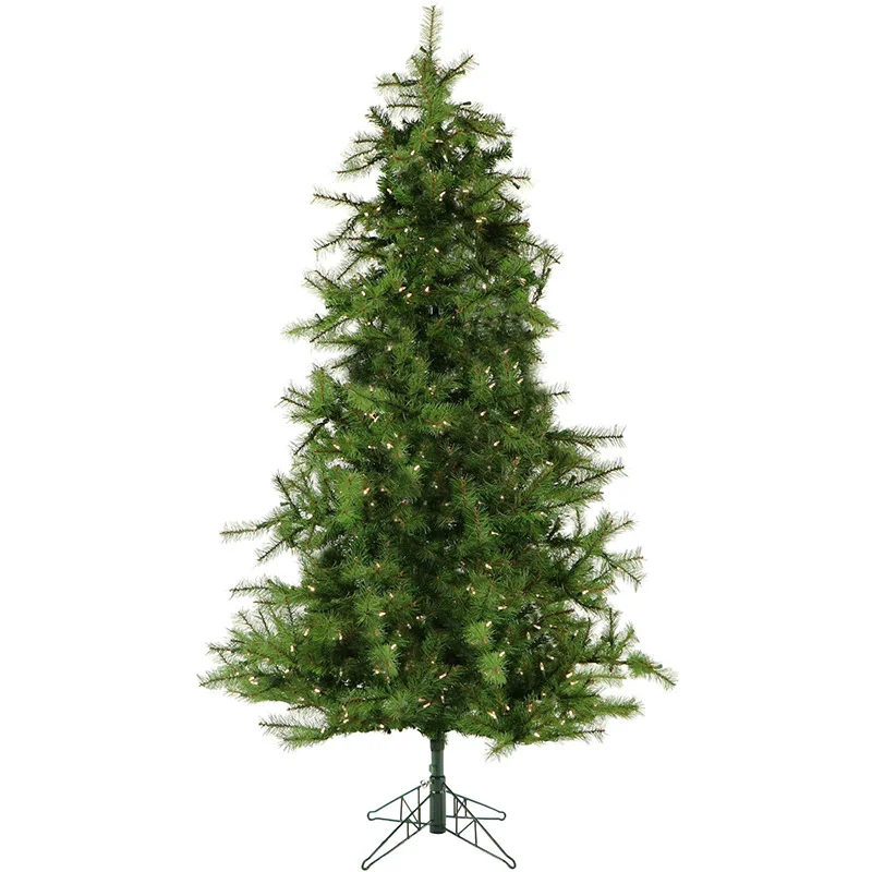 Christmas-Time-Green-7ft-Colorado-Pine-Christmas-Tree-with-Clear-Smart-Light-EZ-Connect