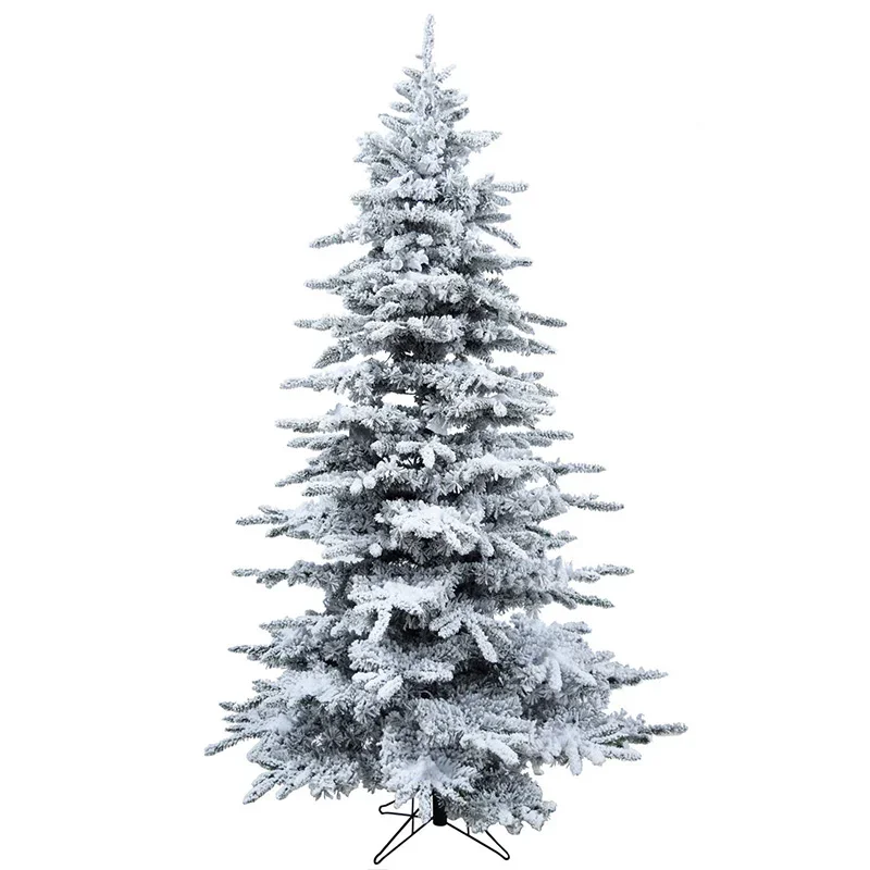 Christmas-Time-Snowy-6-5ft-Silverado-Pine-Christmas-Tree-without-Light