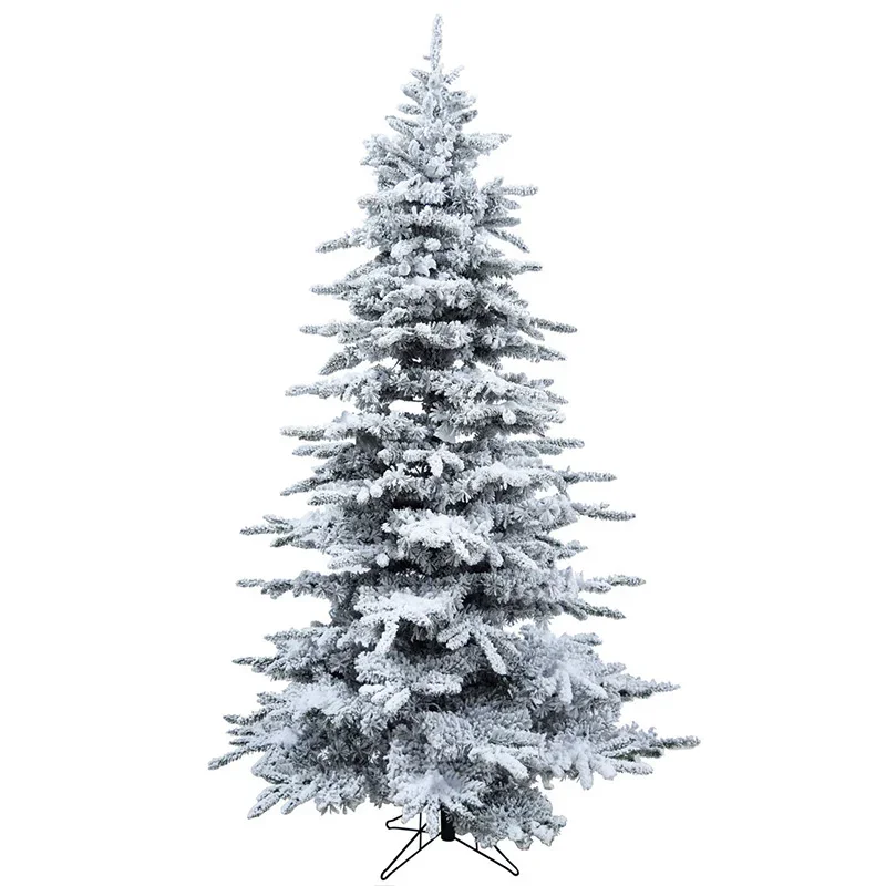 Christmas-Time-Snowy-7-5ft-Silverado-Pine-Christmas-Tree-without-Light