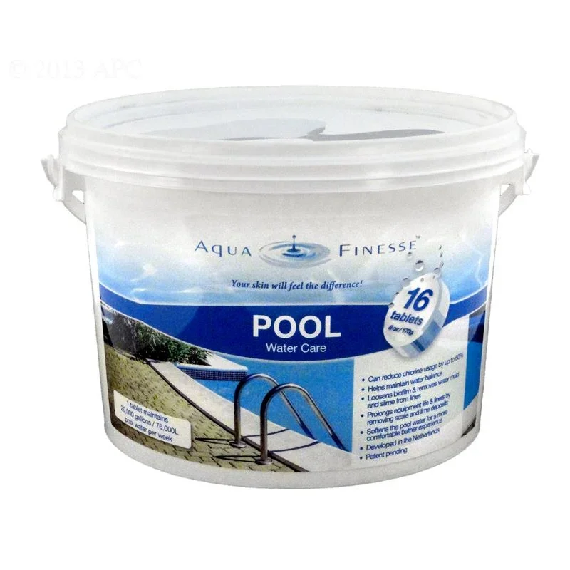 Clearon-AQF956330-6oz-Aqua-Finesse-Pool-Tabs-Treats-20K-Gallons-1