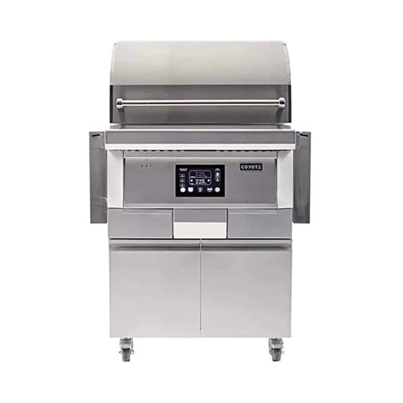 Coyote-28-Inch-Freestanding-Pellet-Grill