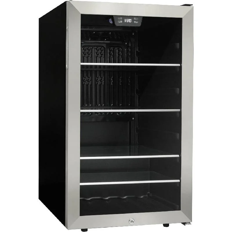 Danby-DBC045L1SS-Black_Stainless-Steel-4.5-CuFt.-Freestanding-Beverage-Center-1