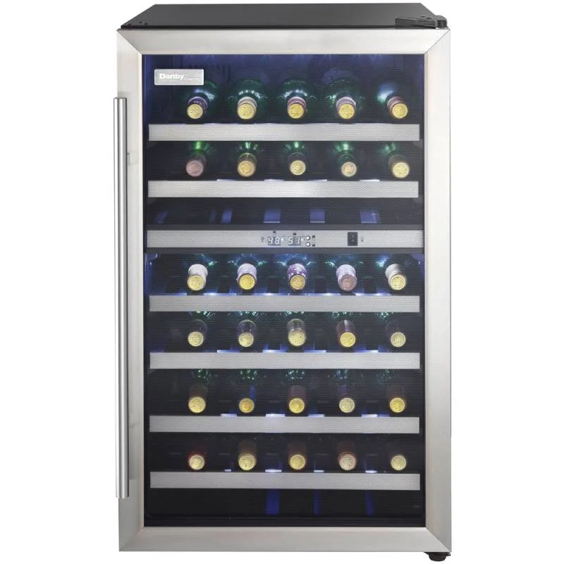 Danby-DWC114BLSDD-Black_Stainless-Steel-4-CuFt.-Freestanding-Dual-Zone-Wine-Cooler-1