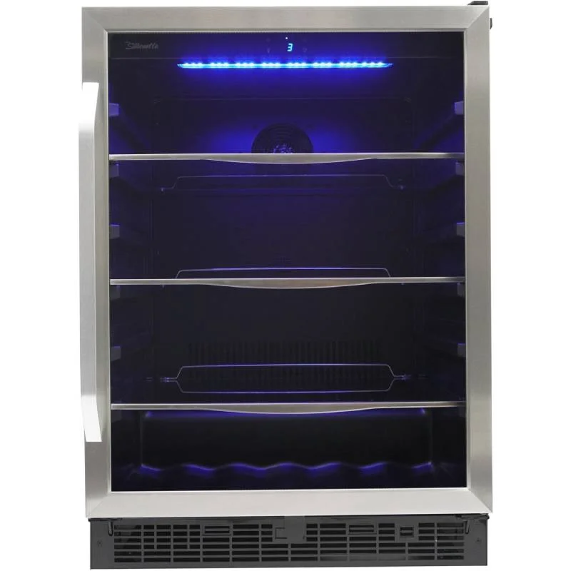 Danby-SBC057D1BSS-Silhouette-Riccotta-Black_Stainless-Steel-Single-Zone-Beverage-Center-1