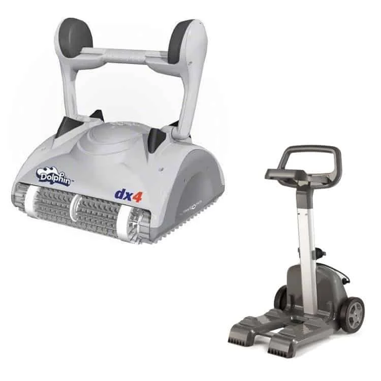Dolphin-DX4-Robotic-Cleaner-with-Caddy