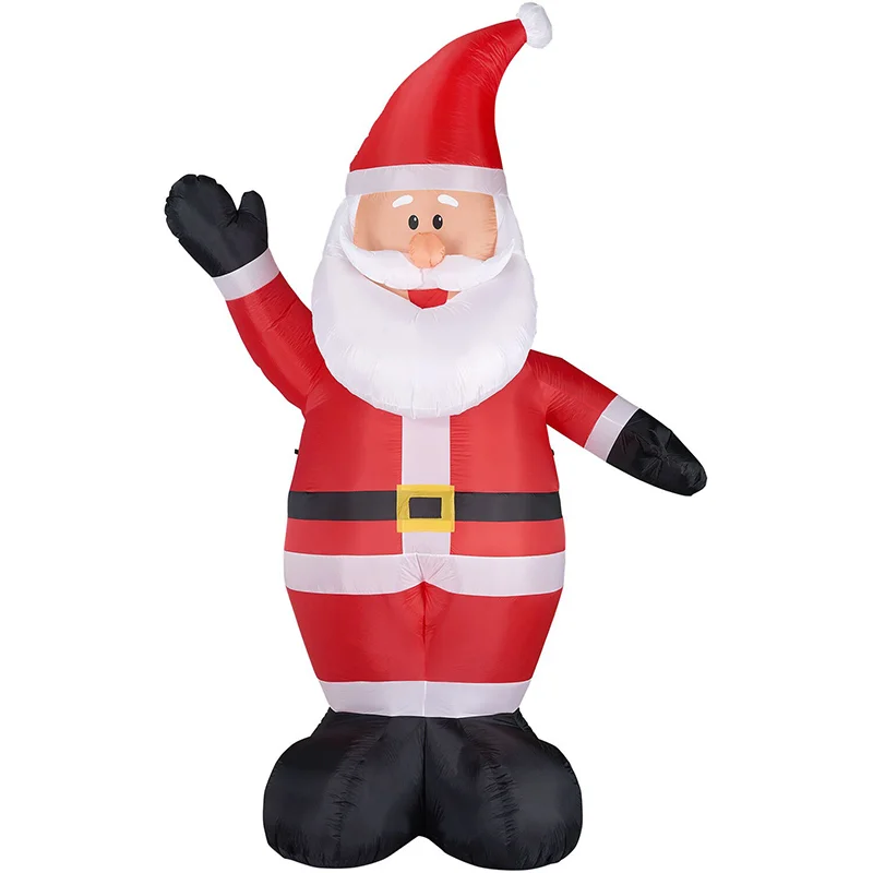 Fraser-Hill-Farm-12ft-Inflatable-Santa-with-White-LED-Lights