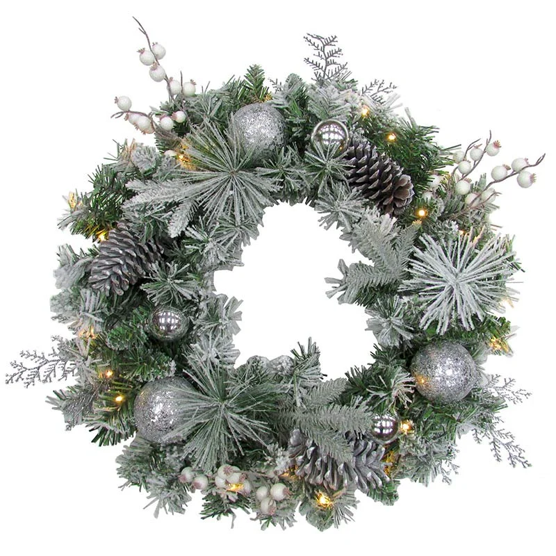 Fraser-Hill-Farm-24inc-Glitter-Snowy-Frosted-Christmas-Wreath-with-LED-Lights