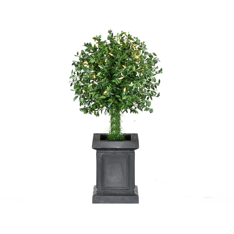 Fraser-Hill-Farm-2ft-Potted-Boxwood-Topiary-Ball-with-Battery-Operated-Warm-White-LED