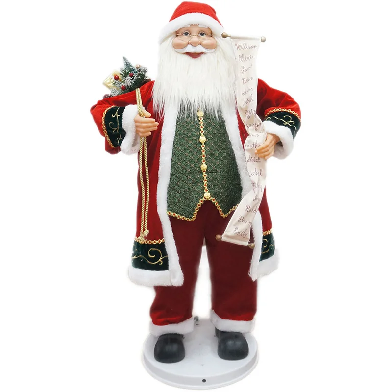 Fraser-Hill-Farm-36inc-Dancing-Santa-holding-Scroll
