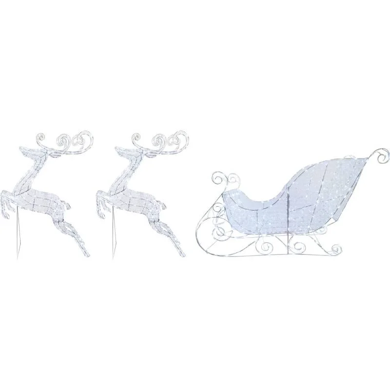 Fraser-Hill-Farm-37-Two-Jumping-Deers-and-Crystal-Sled-with-White-LEDs-and-Controller-1