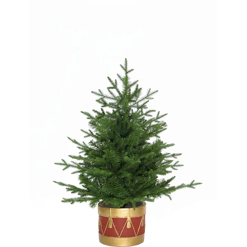 Fraser-Hill-Farm-3ft-Red-Drum-Potted-Adirondack-Christmas-Tree-without-Light