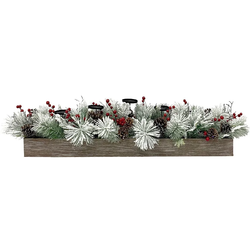 Fraser-Hill-Farm-42-Christmas-Pillar-Holder-with-Pinecones-Berries-1