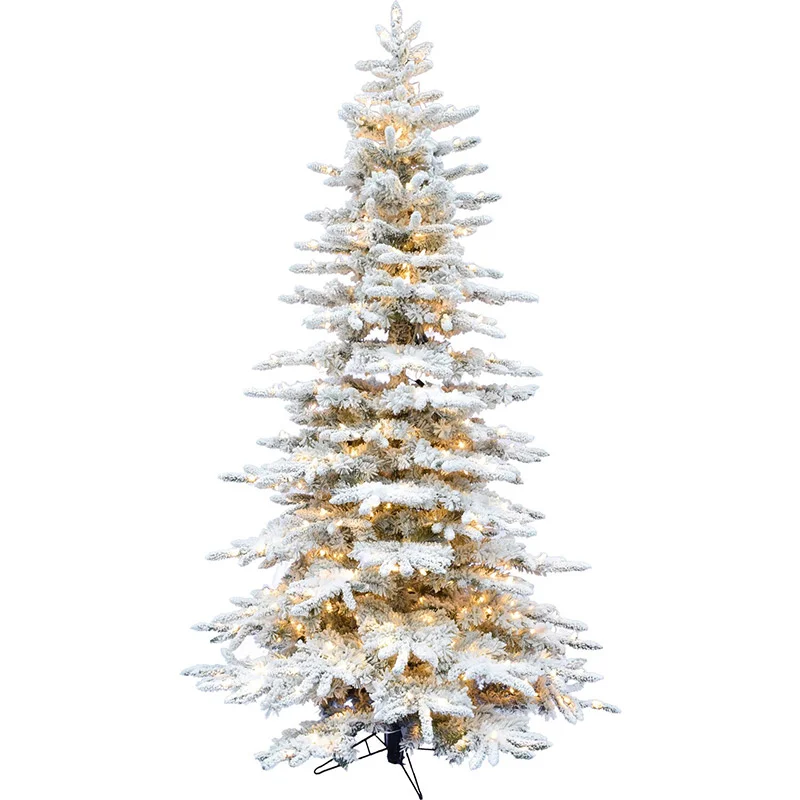Fraser-Hill-Farm-6-5ft-Pine-Valley-Snow-Flocked-Tree-with-Clear-LED-EZ-Connect