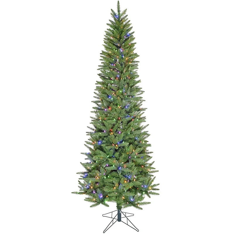 Fraser-Hill-Farm-7-5ft-Winter-Falls-Slim-Tree-with-8F-Multi-LED-Remote-Connect