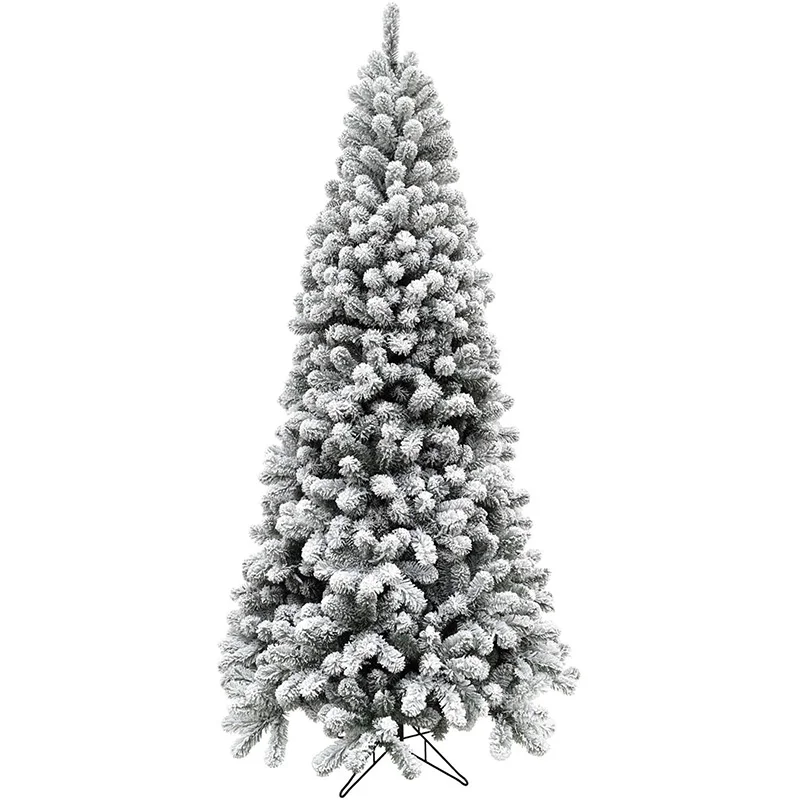 Fraser-Hill-Farm-Snowy-12ft-Alaskan-Flocked-Christmas-Tree-without-Lights