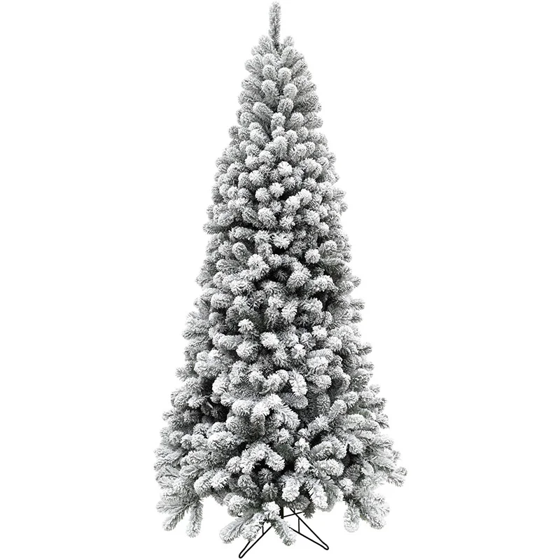 Fraser-Hill-Farm-Snowy-6-5ft-Alaskan-Flocked-Christmas-Tree-without-Lights