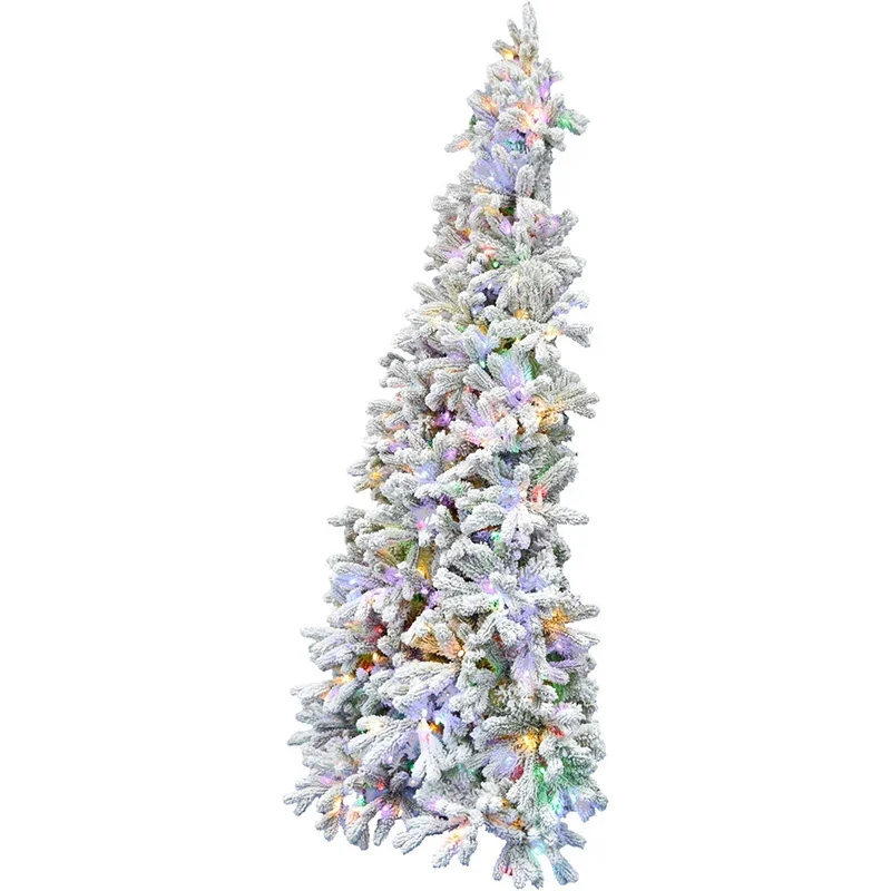 Fraser-Hill-Farm-Snowy-7-5ft-Half-Tree-Flocked-Christmas-Tree-with-Multi-LED-Lights