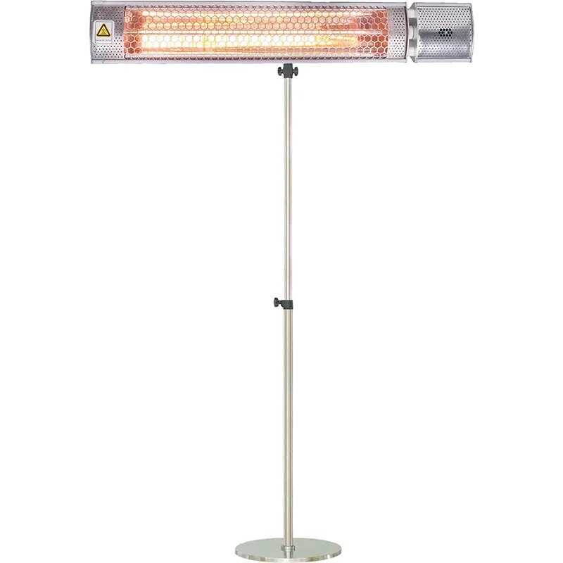 Hanover-26-5inc-Electric-Infrared-Heater-with-Remote-Control-and-Pole-Stand