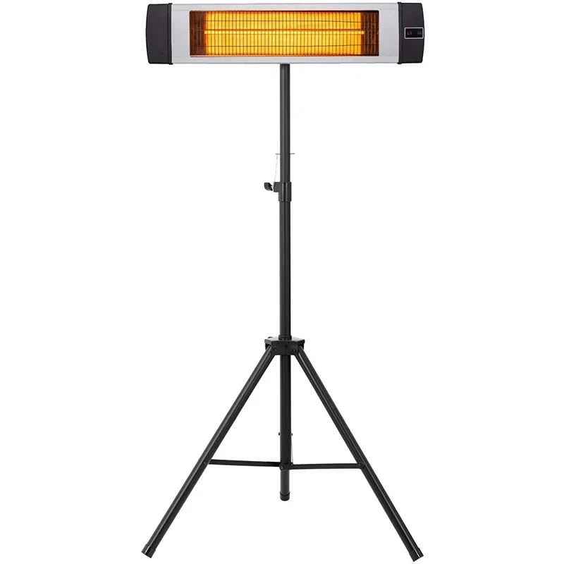 Hanover-34-6inc-Silver-Electric-Carbon-Lamp-with-Remote-Control-and-Tripod-Stand