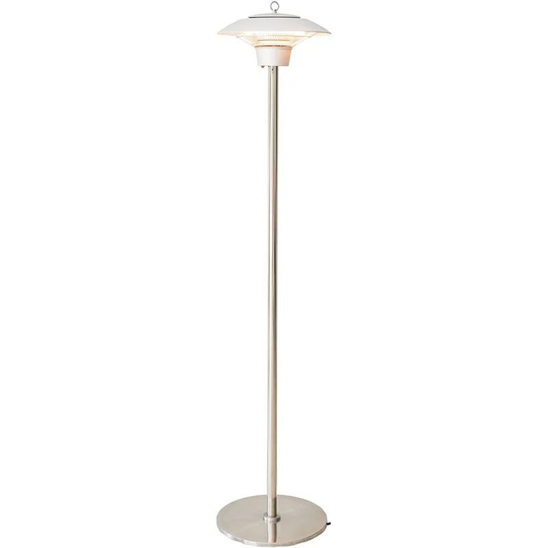 Hanover-6-8inc-Silver-Electric-Infrared-Halogen-Stand-Lamp-with-Two-Heat-Levels