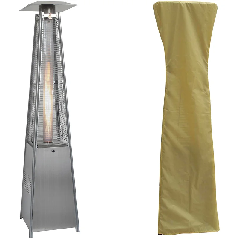 Hanover-7ft-Tall-42000-BTU-Stainless-Steel-Pyramid-Flame-Glass-Propane-Patio-Heater-Cover2