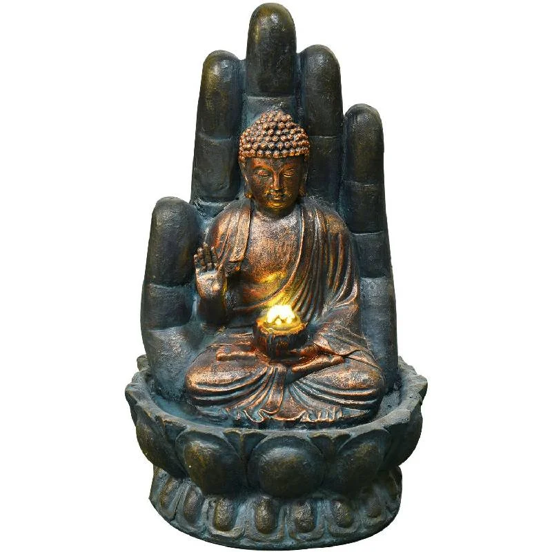 Hanover-HAN021BUDDHA-03-21in-Buddha-Fountain-with-Lights-1