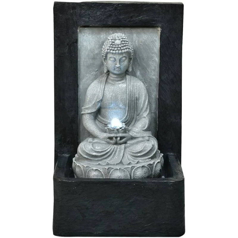 Hanover-HAN024BUDDHA-01-24in-Buddha-Fountain-with-Lights-1