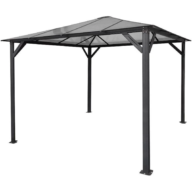Hanover-HANGAZ10X10-GRY-10-x-10-Aluminum-Hardtop-Gazebo-1