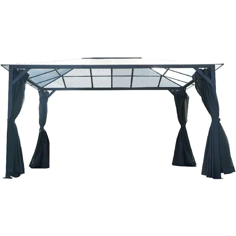 Hanover-HANGAZCN13X10-GRY-13-x-10-Aluminum-Hardtop-Elgant-Gazebo-1
