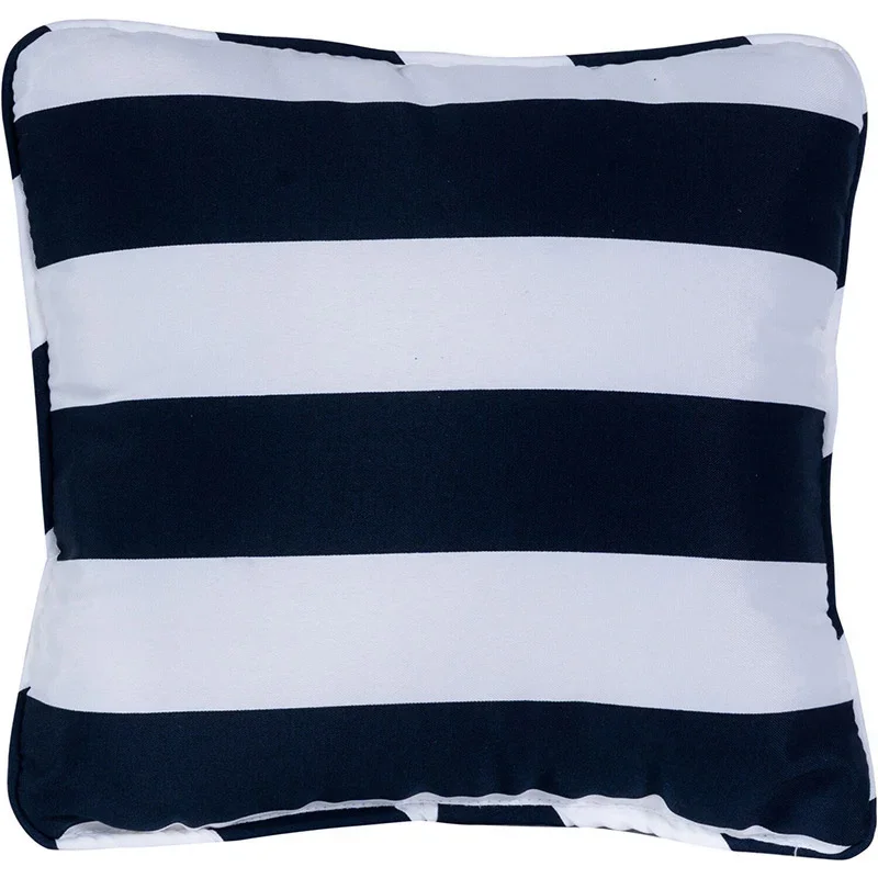 Hanover-Stripe-Pattern-Printed-Navy-White-Multi-Colored-Toss-Pillow