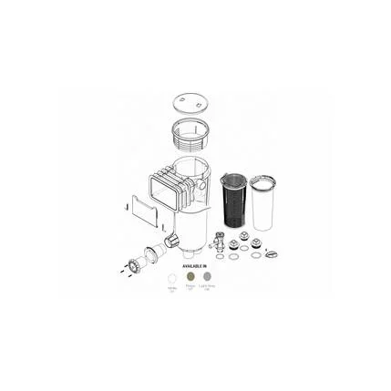 Hayward-004-702-1002-00-GRY-Paraskimv-Venturi-Skimmer-WO-LID
