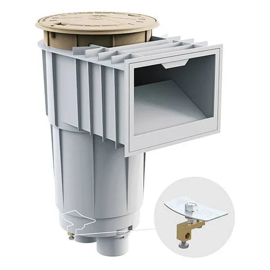 Hayward-SP1072S210FVA-2S-TAN-IG-Gunite-Skimmer-W-FV1