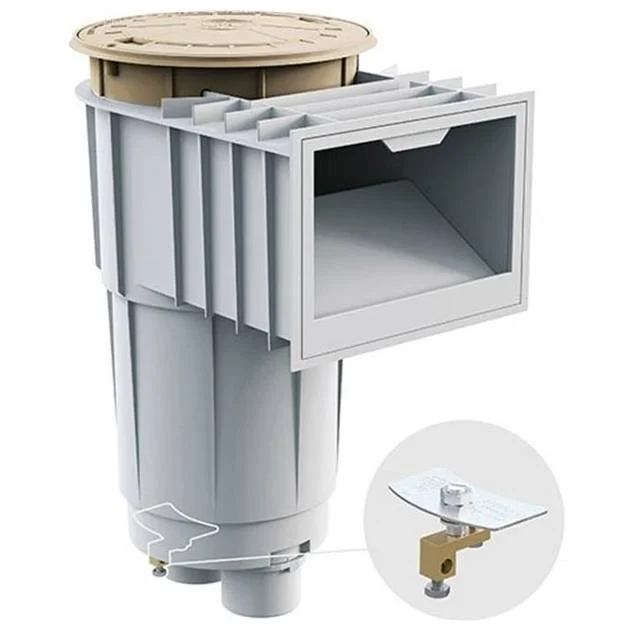 Hayward-SP1072T210FVA-2FPT-Tan-IG-Gunite-Skimmer-W-FV