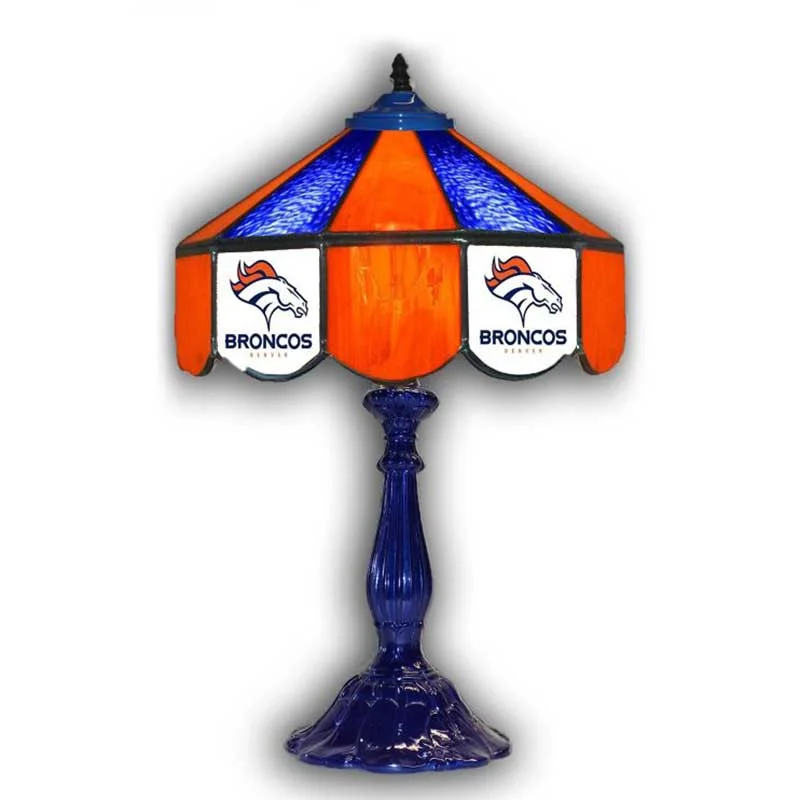Imperial-Denver-Broncos-21-Glass-Table-Lamp
