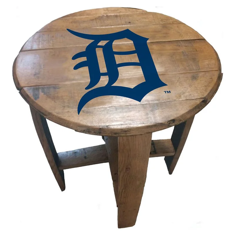 Imperial-Detroit-Tigers-Oak-Barrel-End-Table2