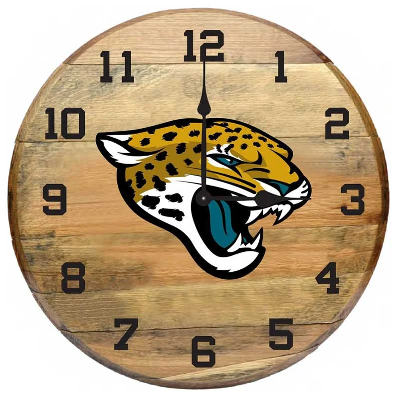 Imperial-Jacksonville-Jaguars-Oak-Barrel-Clock2