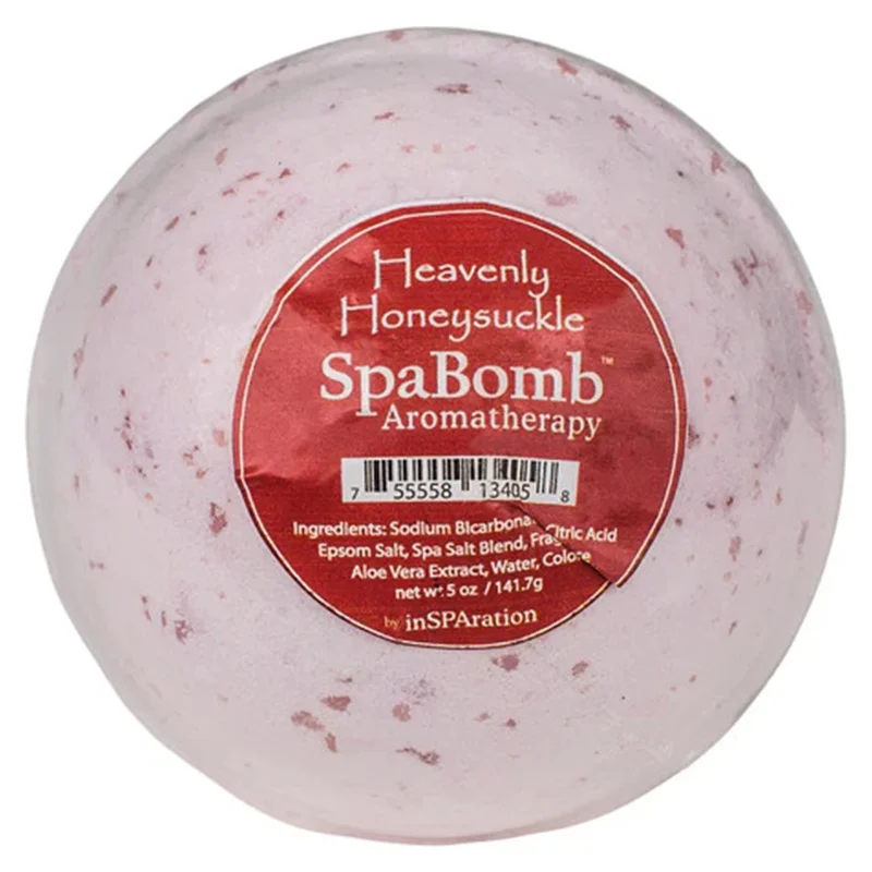 InSPAration-745-SB-12-Per-Case-5-Oz-SpaBomb-Aromatherapy-Heavenly-Honeysuckle
