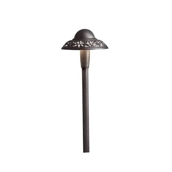 Kichler-15857AZT30R-3000K-LED-Pierced-Dome-Path-Light