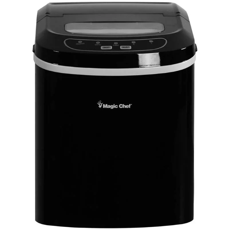 Magic-Chef-MCIM22B-Black-27-lb-Portable-Ice-Maker-1