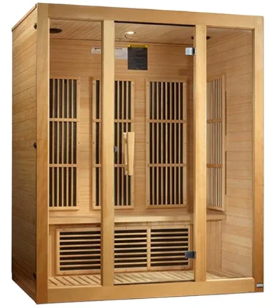 Maxxus-Bellevue-3-Person-Low-EMF-FAR-Infrared-Sauna-11