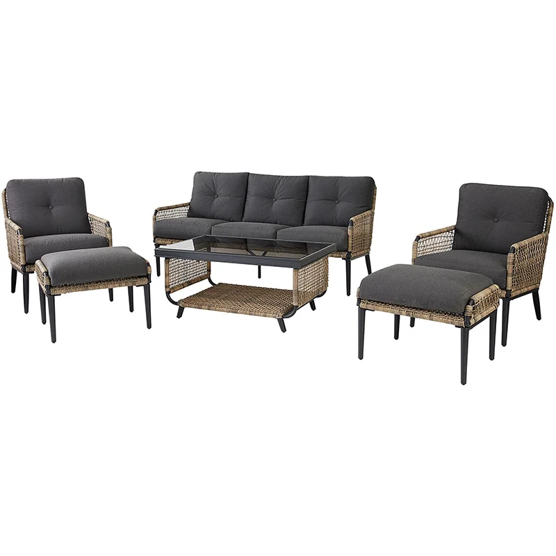 Mod-Furniture-Pasadena-2-Chairs-2-Ottomans-Sofa-and-Coffee-Table-Chat-Set
