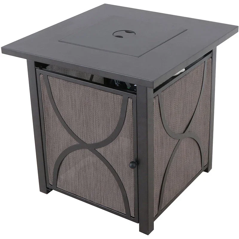 Palm-Bay-Steel-Sling-Gas-Fire-Pit-with-Lava-Rocks1